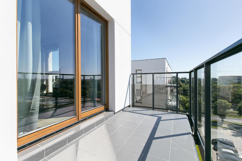 Apartament Black Zajezdnia Wrzeszcz Apartment Gdansk Exterior photo