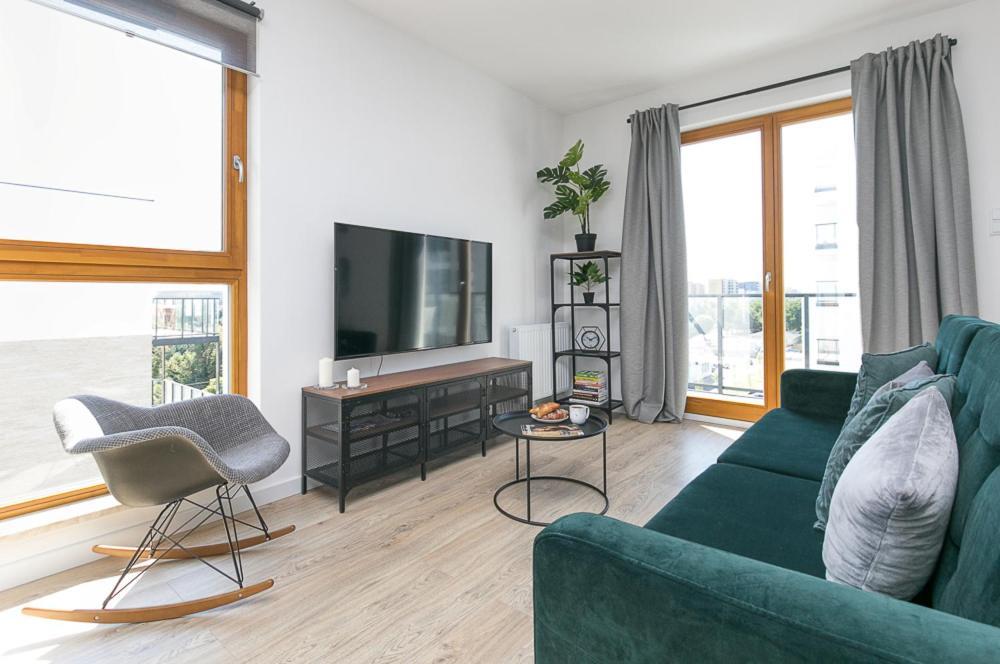 Apartament Black Zajezdnia Wrzeszcz Apartment Gdansk Exterior photo